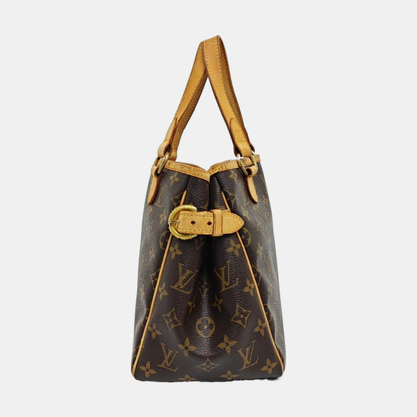 BATIGNOLLES PM Monogram Coated Canvas Brown