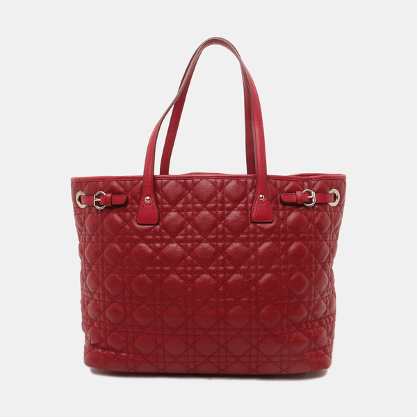 Panarea Cannage Coated Canvas Red
