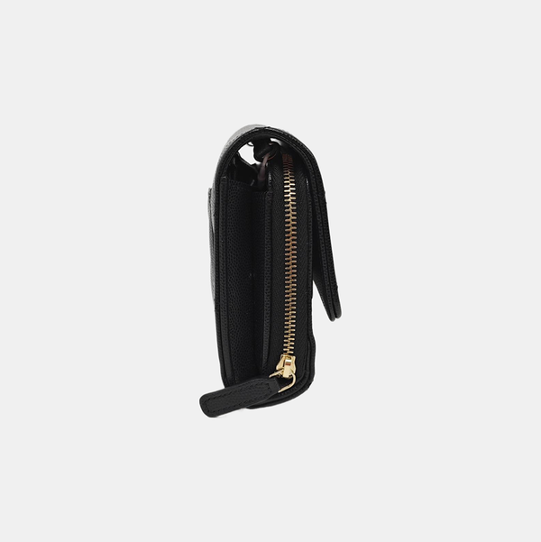 Quilted Grained Calfskin Black