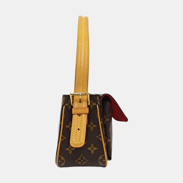 VIVA CITE Monogram Coated Canvas Brown