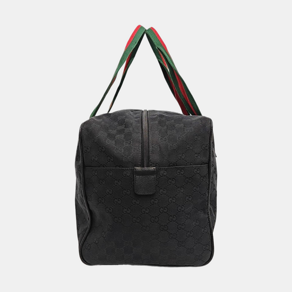 Monogram Canvas Top Handle Bag Black
