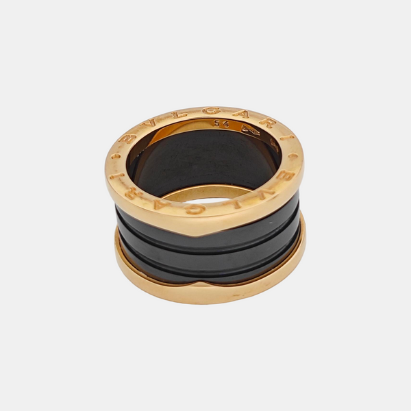 B.ZERO1 18k Rose Gold Ring EU 54