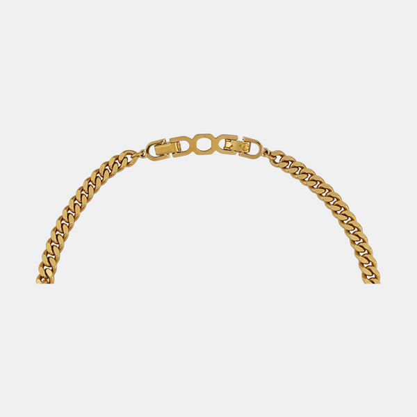Petit CD Metal Gold Necklace