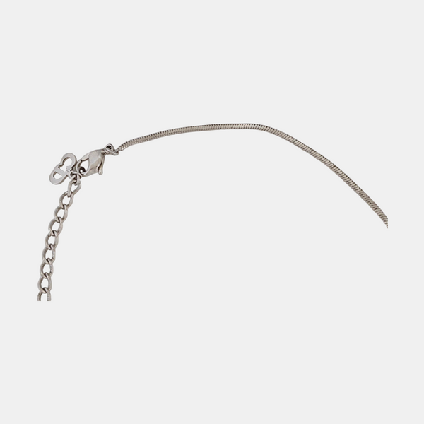 Trotter 2 Metal Silver Necklace