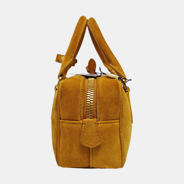 Arcadie Small Suede Yellow