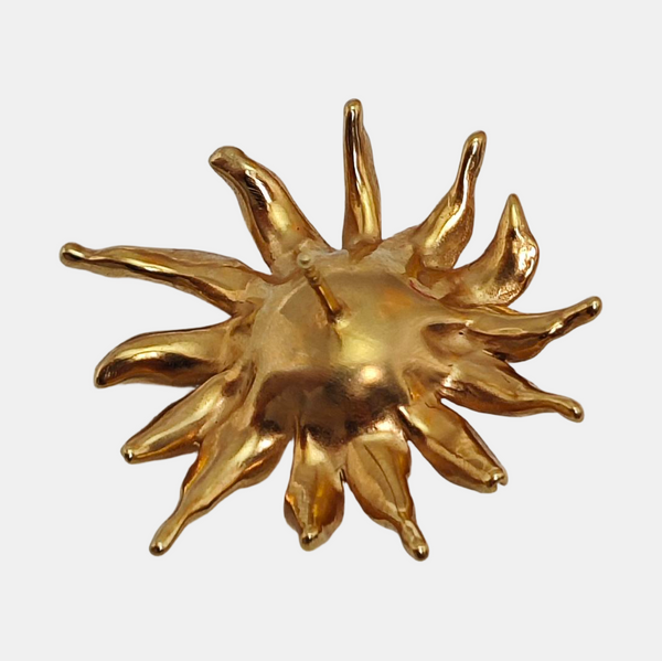 Metal Gold Stud Earrings