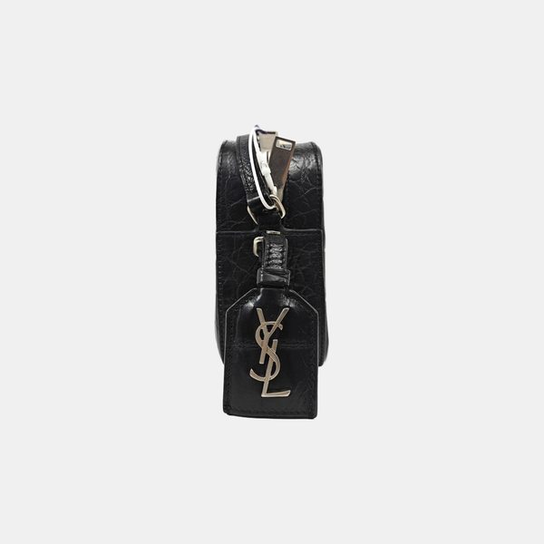 Calfskin Shoulder Bag Black