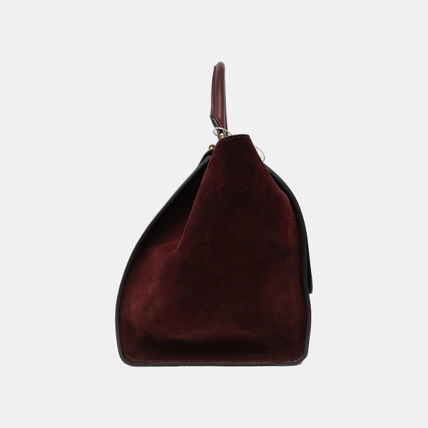 TRAPEZE Medium Calfskin Red
