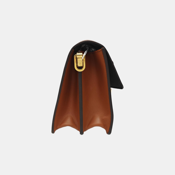 DAUPHINE MM Monogram Coated Canvas Brown