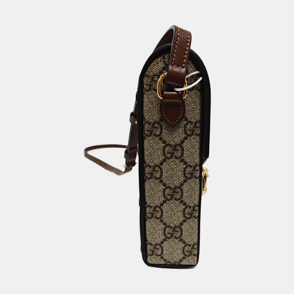 Horsebit 1955 Mini Coated Canvas Beige