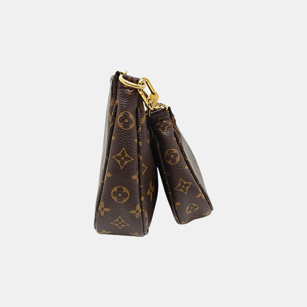 MULTI Monogram Coated Canvas Brown