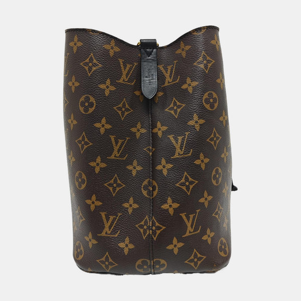 NÉONOÉ MM Monogram Coated Canvas Brown