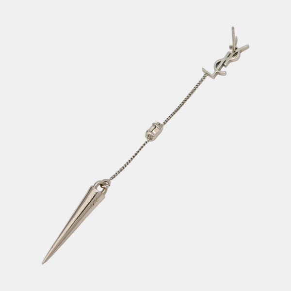 Metal Silver Earrings