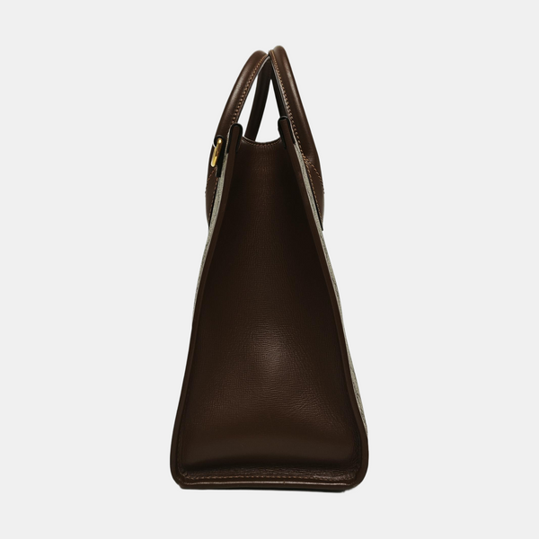 Retro Small Monogram Coated Canvas Brown