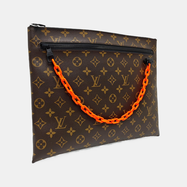 A4 Monogram Coated Canvas Brown