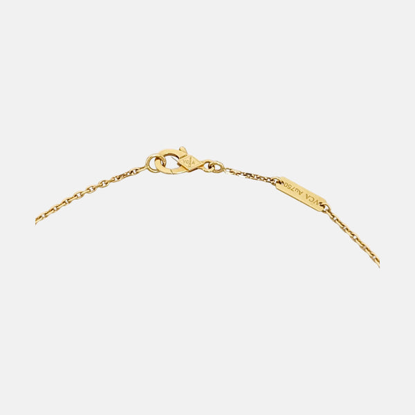 Vintage Alhambra 18k Gold Necklace