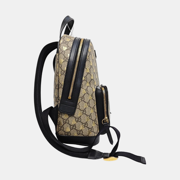 Eden Monogram Coated Canvas Beige