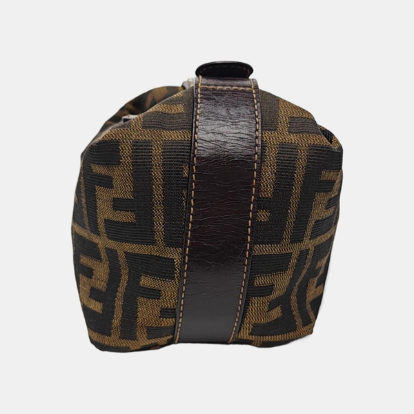 Canvas Top Handle Bag Brown