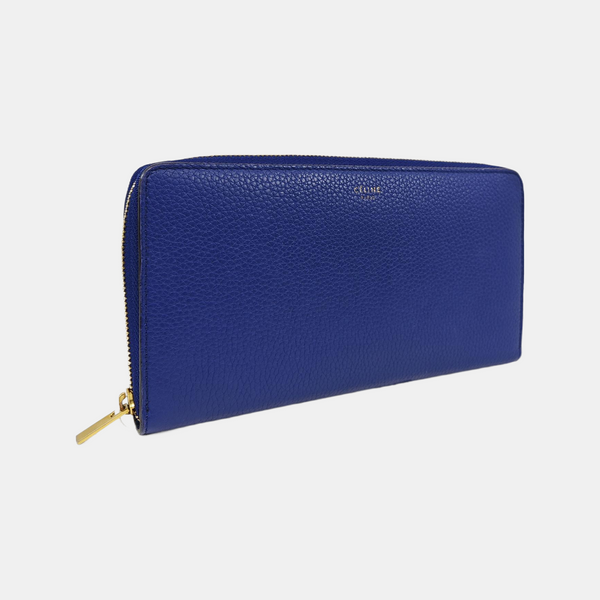 Calfskin Wallet Blue