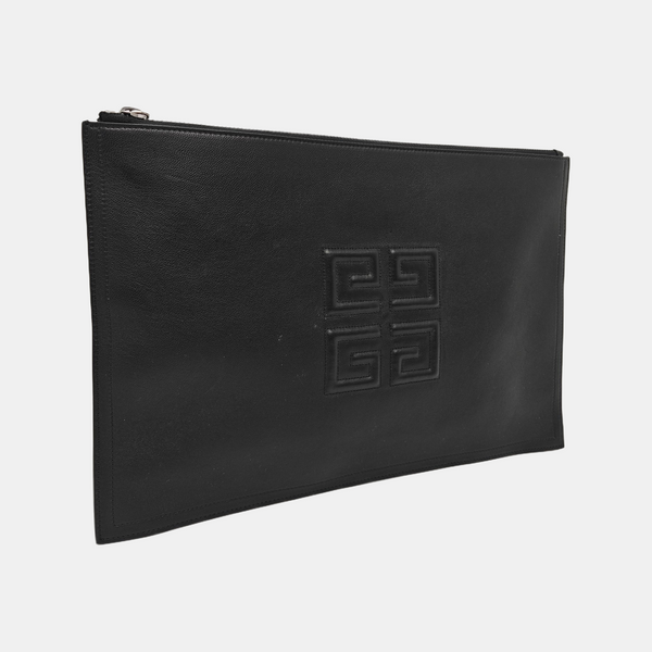 Lambskin Clutch Black
