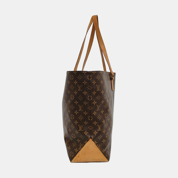 CABAS MEZZO Monogram Coated Canvas Brown
