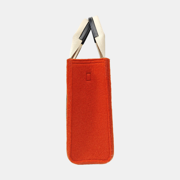 Woody Small Felt Orange