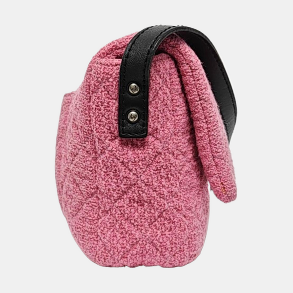 2.55 Maxi Quilted Wool Red