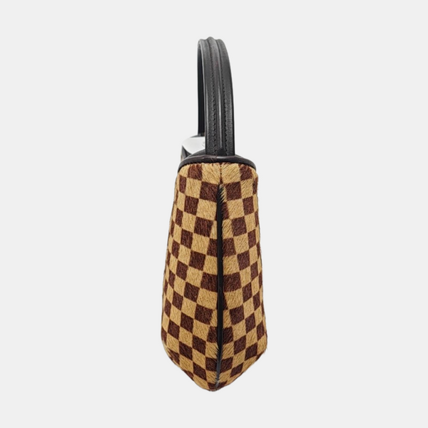 TIGRE Damier Ebene Horsehair Brown