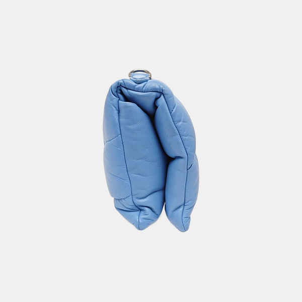 Quilted Lambskin Shoulder Bag Blue