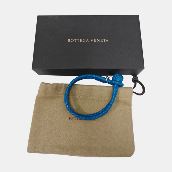 Leather Blue Bracelet