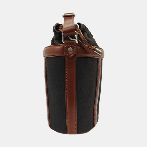 Authenticated pre-owned TRIOMPHE Canvas Brown - Bucket Bag at Looply