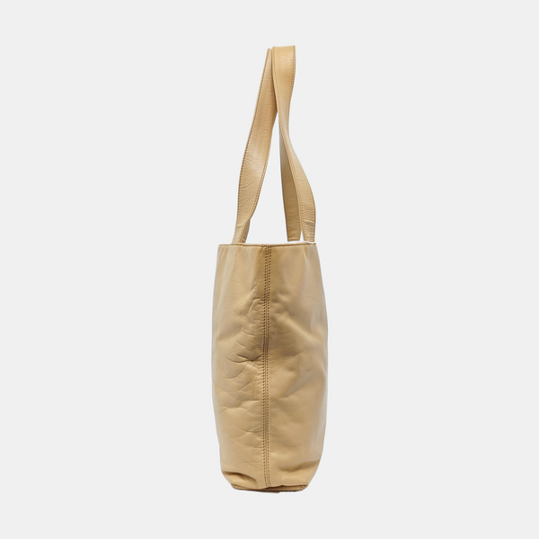 Medium Calfskin Beige