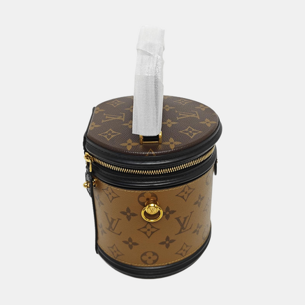 CANNES PM Monogram Coated Canvas Brown