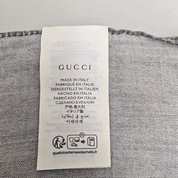 Wool Scarf Gray