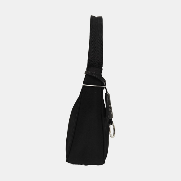 Minibolso de nailon Re-Edition2000 negro