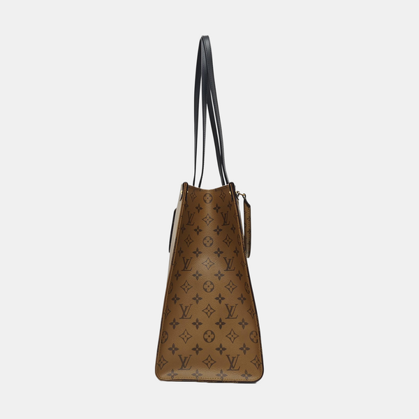 ONTHEGO GM Monogram Coated Canvas Brown