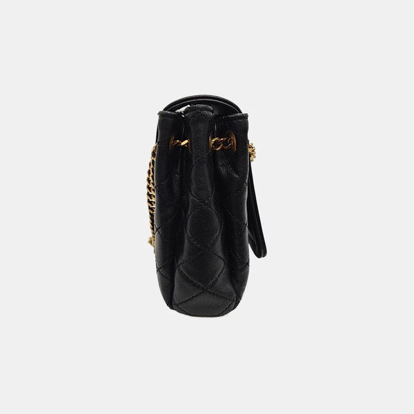 NOLITA Mini Quilted Lambskin Black