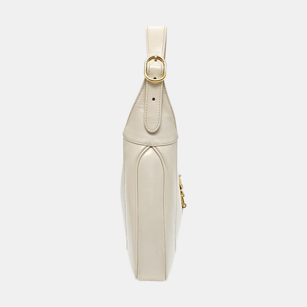 Jackie 1961 Small Calfskin White