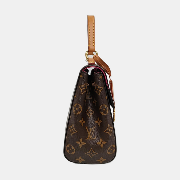 CLUNY Monogram Coated Canvas Brown