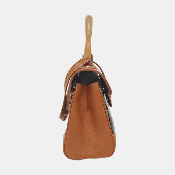 Saïgon Mini Coated Canvas Brown