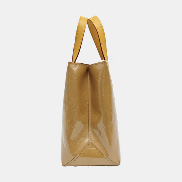 READE PM Monogram Calfskin Beige