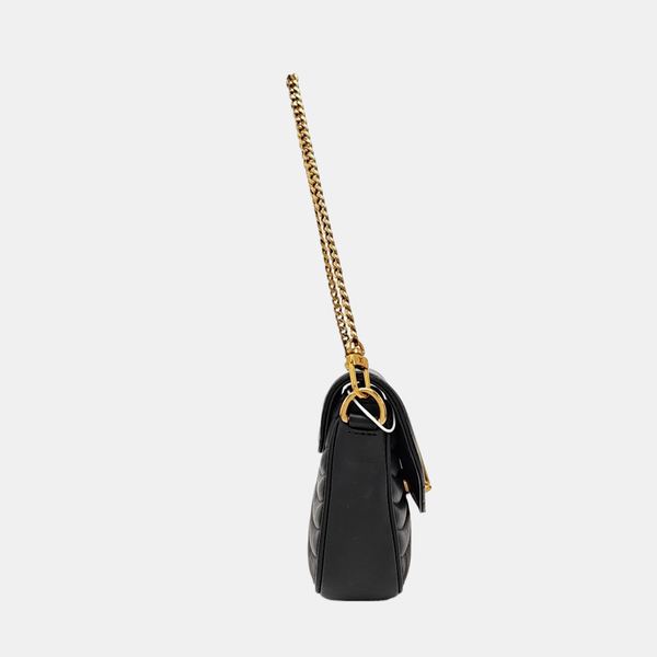 NEW WAVE Quilted Calfskin Black