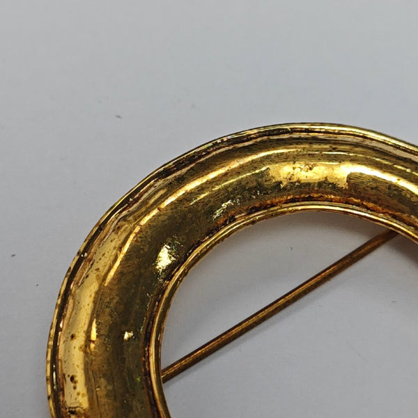 Gold Plated Brooch