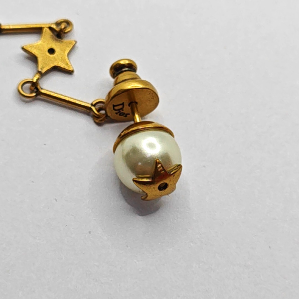 La Petite Tribale Metal Gold Earrings
