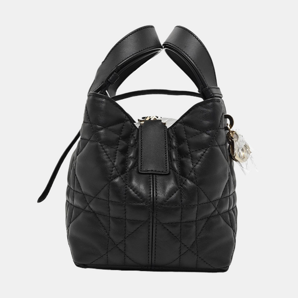 Toujours Small Cannage Calfskin Black