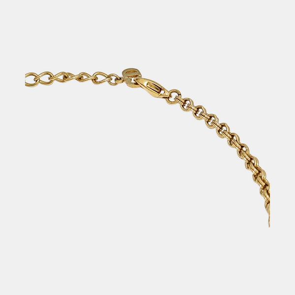 Petit CD Metal Gold Necklace