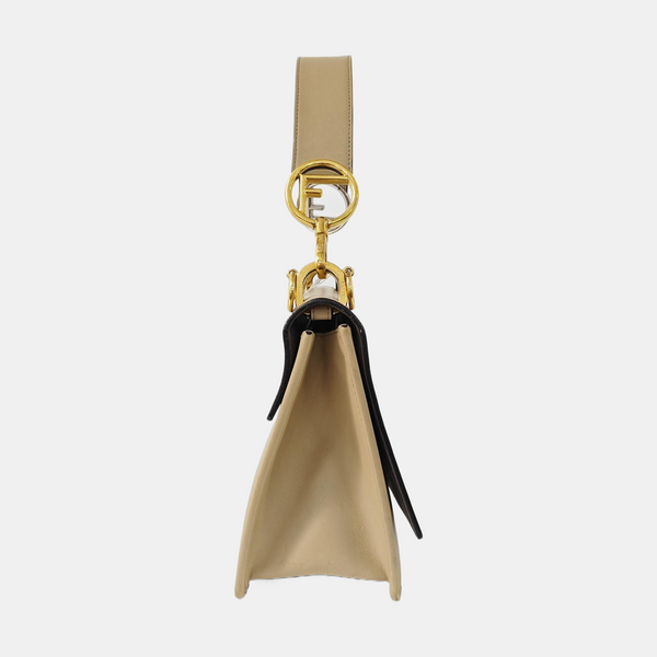 Kan I F Medium Calfskin Beige