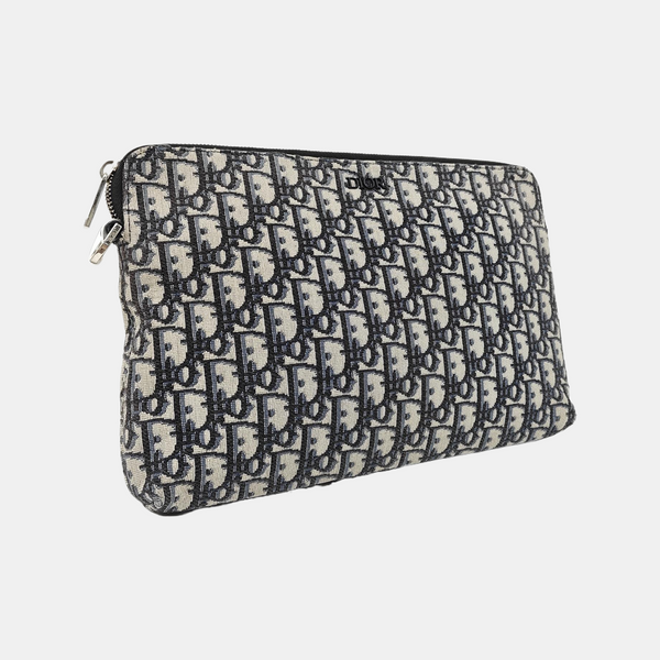 Canvas Clutch Black