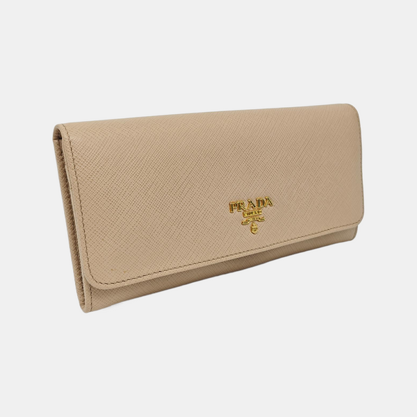 Calfskin Clutch Beige