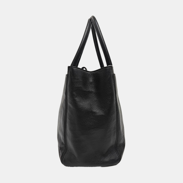 CERF Extra Large Grained Calfskin Black